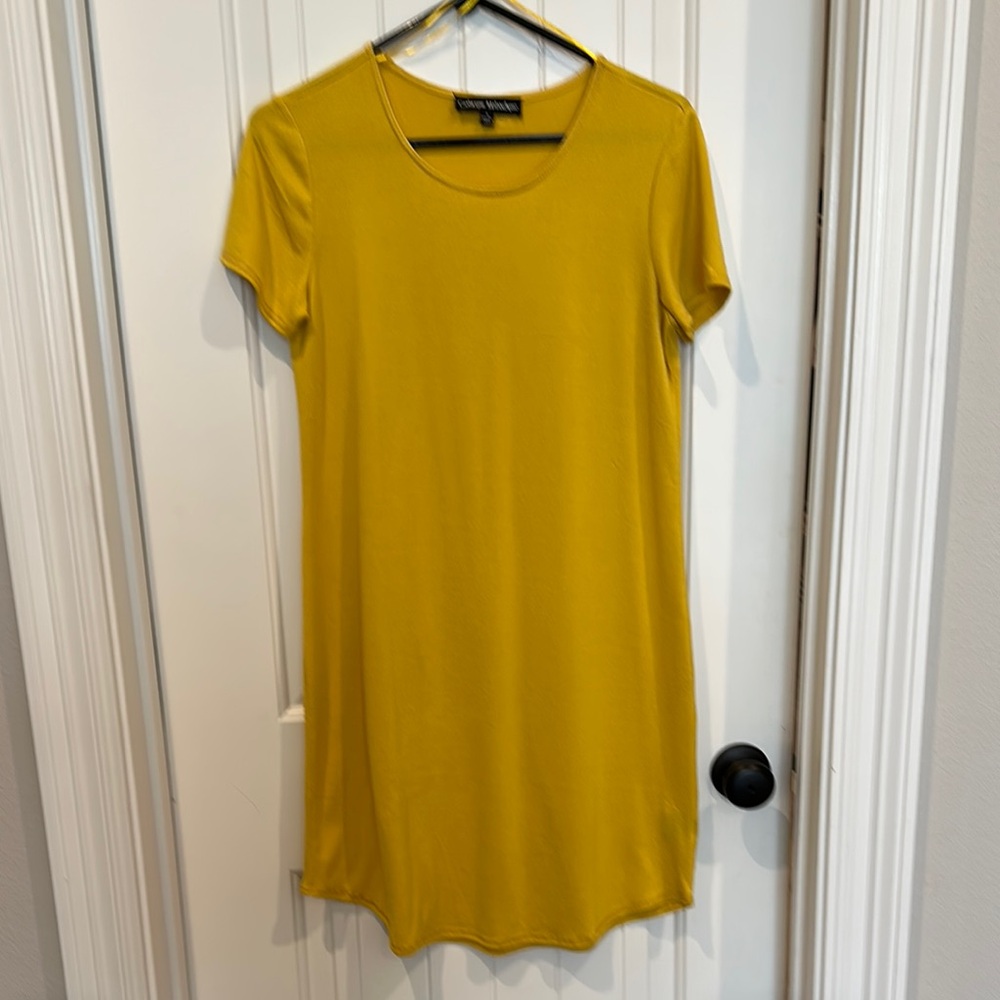 Urban Outfitters Mustard Yellow Dress